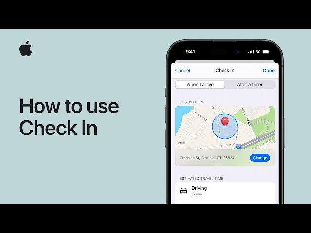 How to use Check In on your iPhone | Apple Support