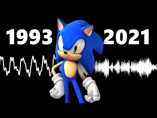 Why doesn't Sonic's voice sound like it used to?