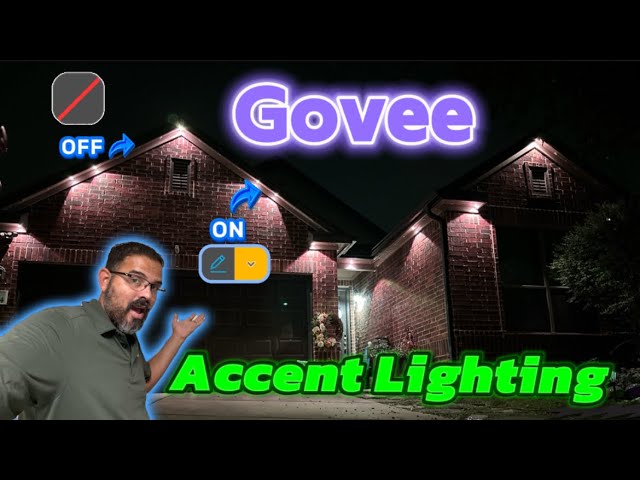 Govee Permanent Lights H705/H706 ACCENT Lighting Tutorial @Govee #fyp #howto #diy #accentlighting