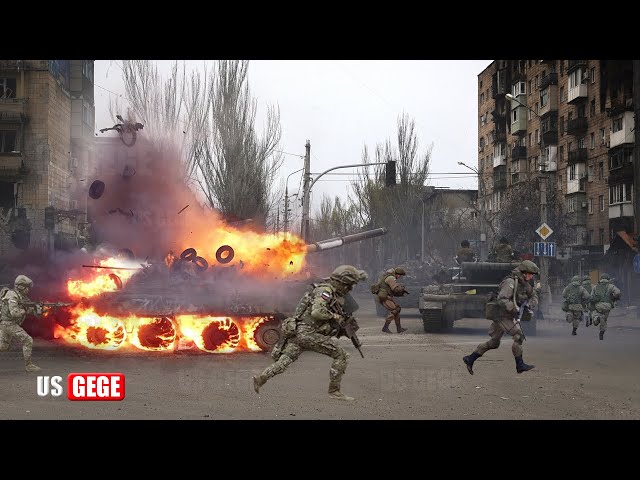 Fierce Battle!! Ukraine forces ambush-destroy 36 Russian Tanks & Armored enters Donetsk Rural