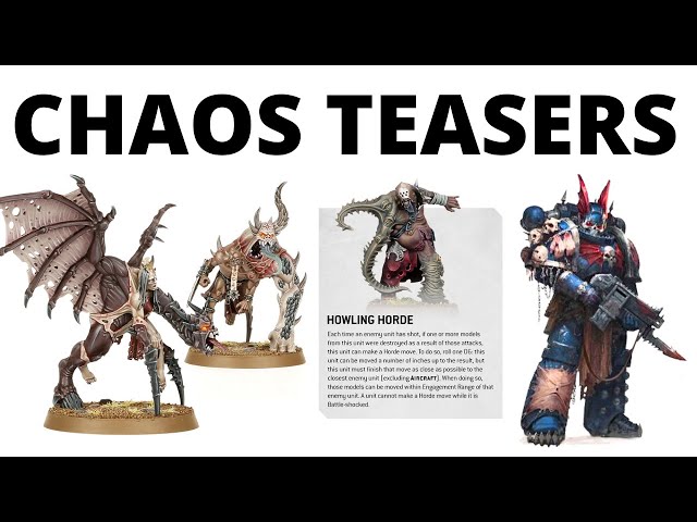 Chaos Marine TEASERS - Mutant Changes and Night Lord Rules? New Info and What We Know So Far...