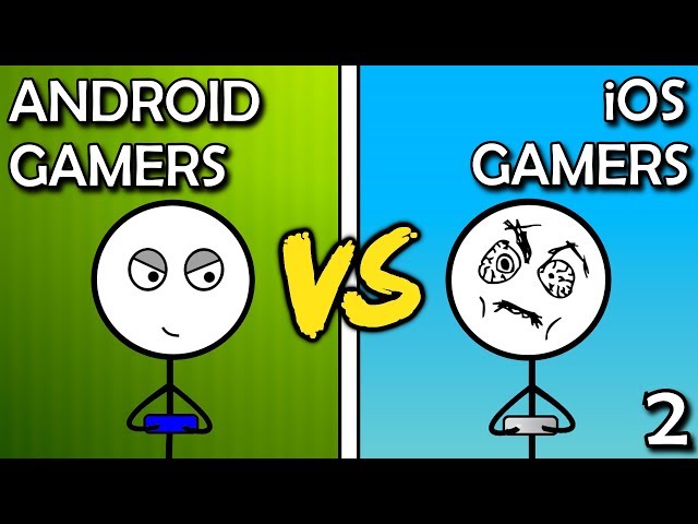 Android Gamers VS iOS Gamers  (Here We Go Again)