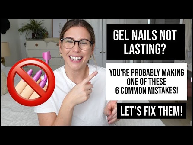 How to STOP Gel Nails Peeling Off - The Top 6 Reasons Why & How to Fix Them! | xameliax