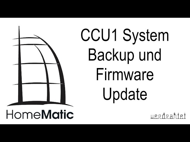 Homematic - CCU Firmware Update
