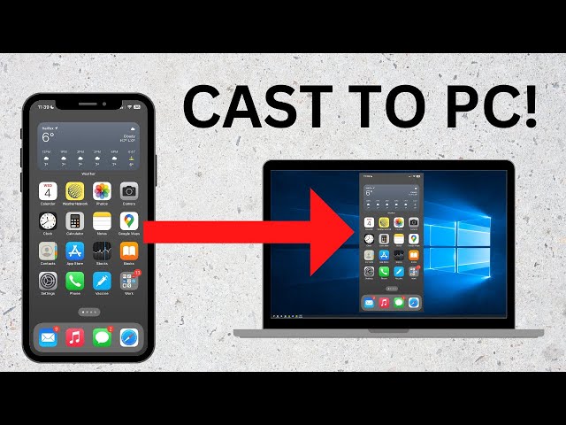 How to Mirror iPhone or iPad Screen on Your Laptop / PC!