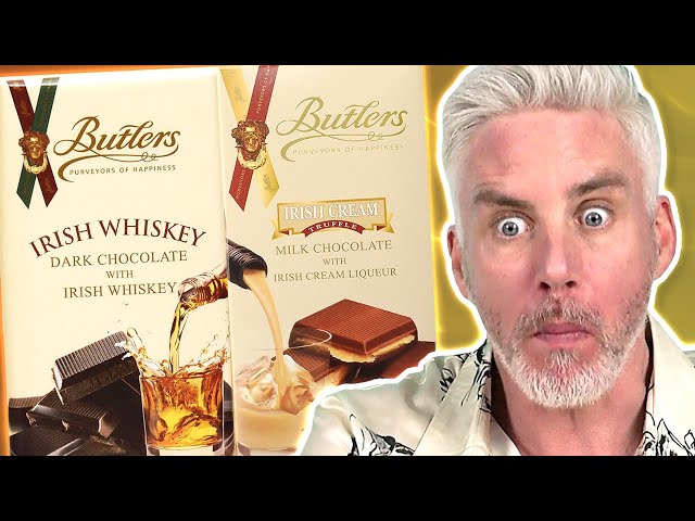 Irish People Try Butler's Irish Chocolate