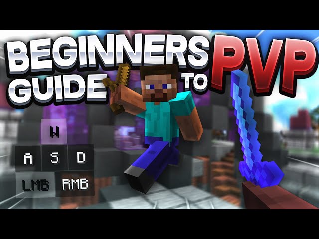 A BEGINNER'S GUIDE TO MINECRAFT PVP! How To Become A Pro!
