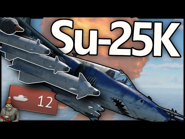 Using ONLY the Su-25K to get a NUKE in War Thunder