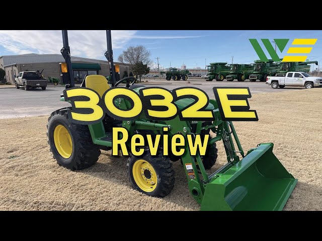 2023 John Deere 3032E Tractor Review & Walkaround