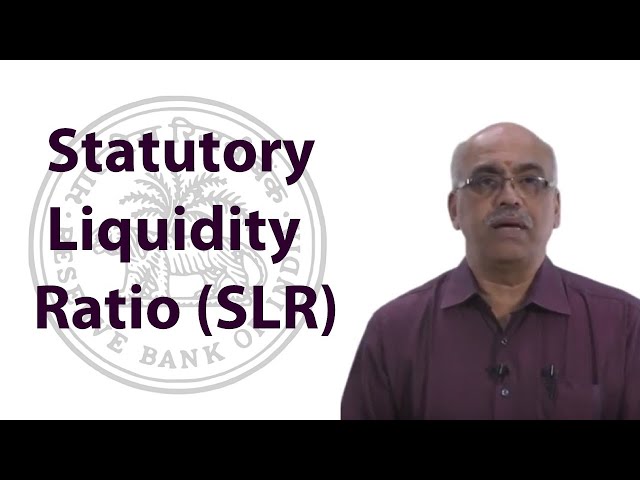 Statutory Liquidity Ratio (SLR) | Banking Awareness | TalentSprint