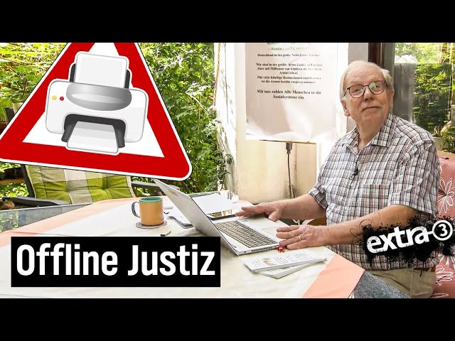 Realer Irrsinn: Fax vom Verfassungsgericht | extra 3 | NDR