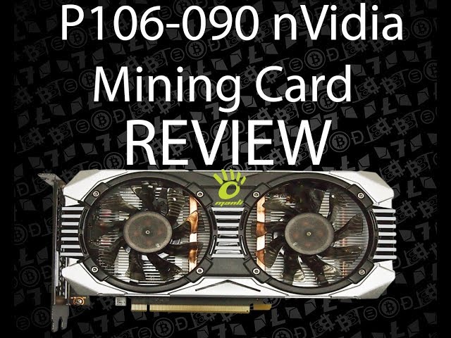 nVidia P106-090 Mining Card Review (Manli)