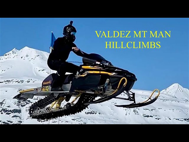 Valdez Mt Man Hill Climbs on Vintage Mod sleds ||Rookie year||