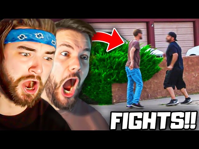 KingWoolz Reacts to THE CRAZIEST NEIGHBORS CAUGHT ON CAMERA w/ Mike!!
