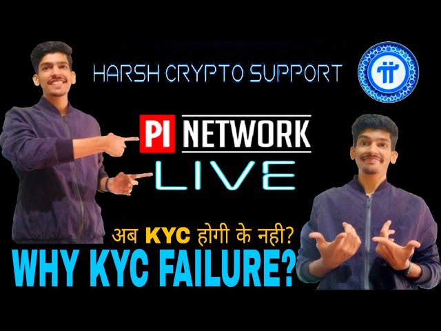 Live On Pi Network Kyc And QnA || Harsh Crypto Support Live