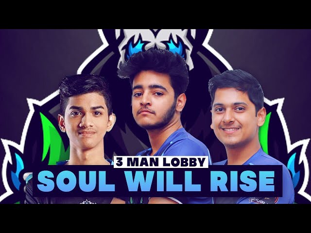 SouL Will Rise | 3 Man Squad | PUBG Mobile