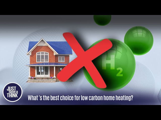 Heating your home with HYDROGEN. A green solution or a greenwashing scam?