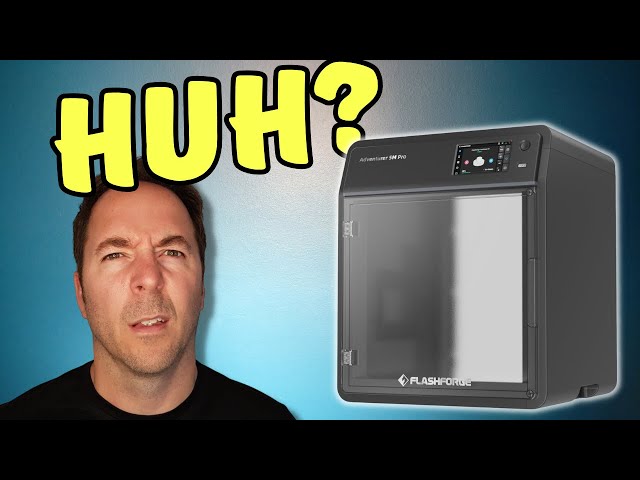 The BEST 3d Printer That I Won't Use! - Flashforge Adventurer 5M Pro 3D Printer Review