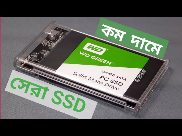 WD SSD Review in Bangla | installing new ssd windows 10 | SSD price in BD