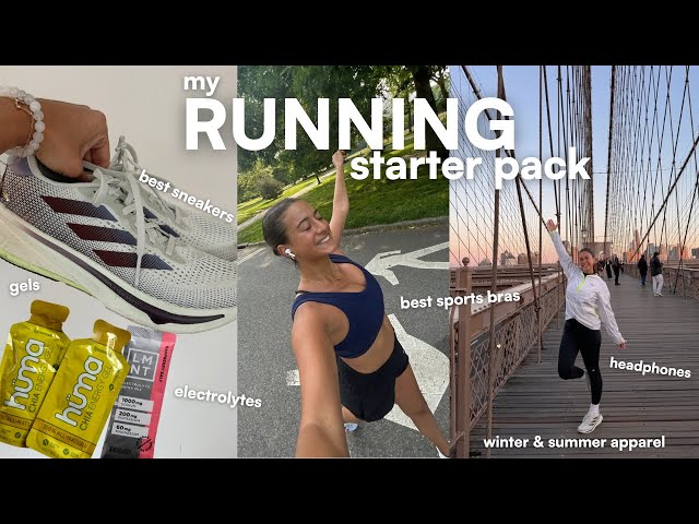 MY RUNNING ESSENTIALS | favorite gels, sneakers, electrolytes, headphones, running apps
