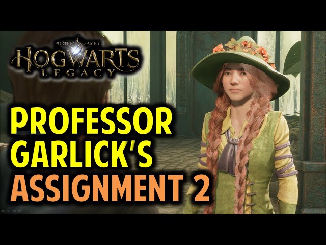 Professor Garlick's Assignment 2 Walkthrough | Hogwarts Legacy