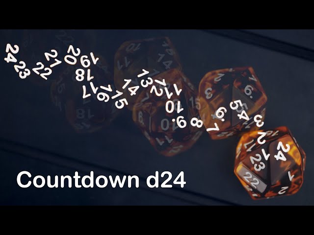 From Sphericons to Countdown dice