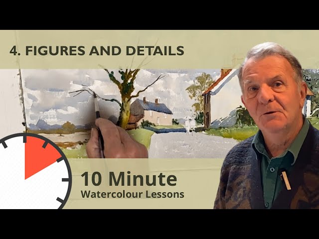 How to Paint Trees and Foliage - 10 Minute Watercolour Lessons | 4