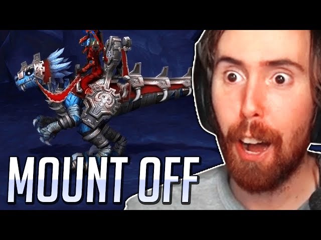 Asmongold's MOST INTENSE Mount Off of All Time