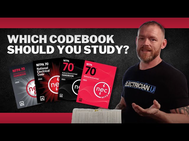 Which Codebook Should I Study? Electrical Code NEC 2023, 2020, 2017?