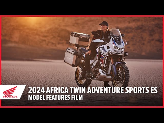 New 2024 Africa Twin Adventure Sports ES: Model Features Film