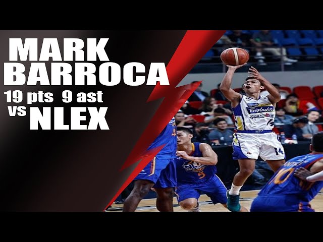 Mark Barroca Full Highlights 19 pts 9 ast vs NLEX Road Warriors | 12-01-2023