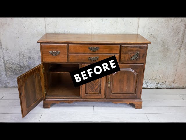 Painting the Vintage Feel ~ Extreme Furniture Makeover