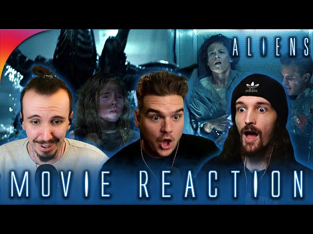 ALIENS (1986) MOVIE REACTION!! - First Time Watching!