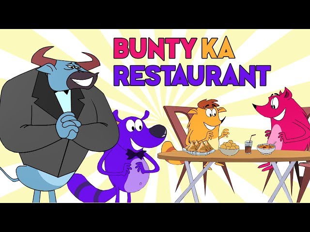 Bunty Ka Restaurant Ep 85 Pyaar Mohabbat Happy Lucky Indian Indian  Cartoon Show
