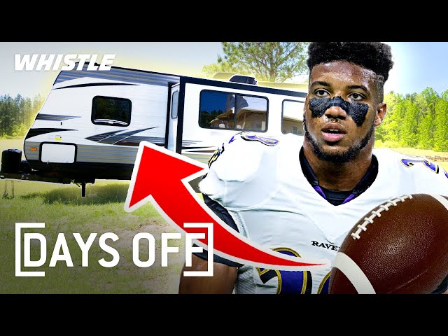 This NFL Star Signed For $97 Million But STILL Lives in A CAMPER!? 👀