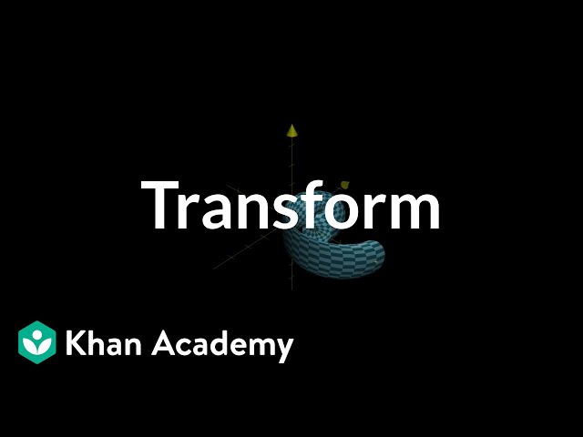 Transformations, part 3 | Multivariable calculus | Khan Academy