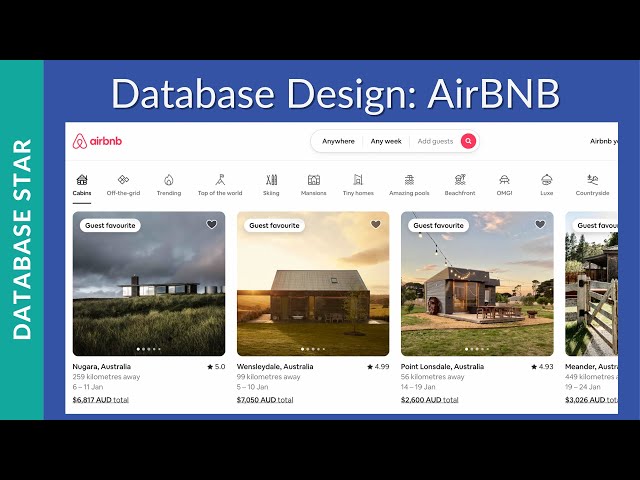 How to Design a Database for AirBNB