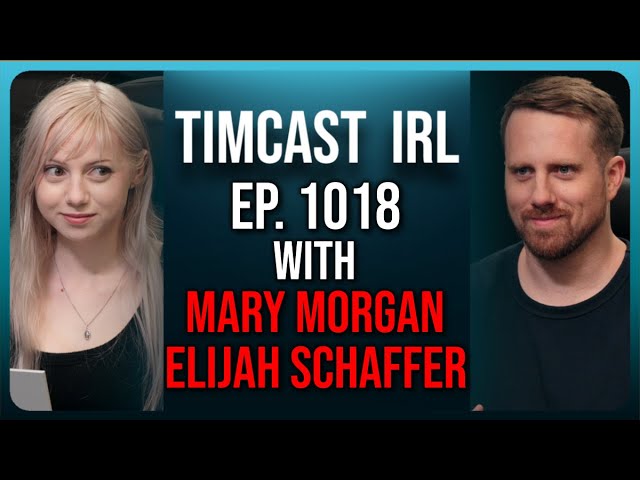 Pro USA Protesters TAKE OVER After Frat Boys Save Flag From Commies w/Elijah Schaffer | Timcast IRL