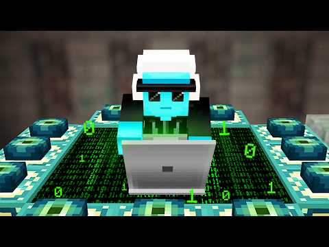 Minecraft but Hackers beat the game for me