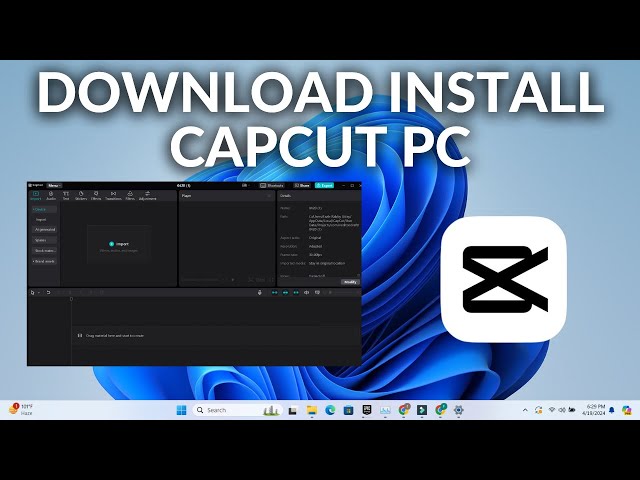 How to Download & Install CapCut in Windows 11 Laptop PC (2024)