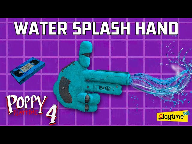 Poppy Playtime: Chapter 4 - New Water Hand VHS Tutorial