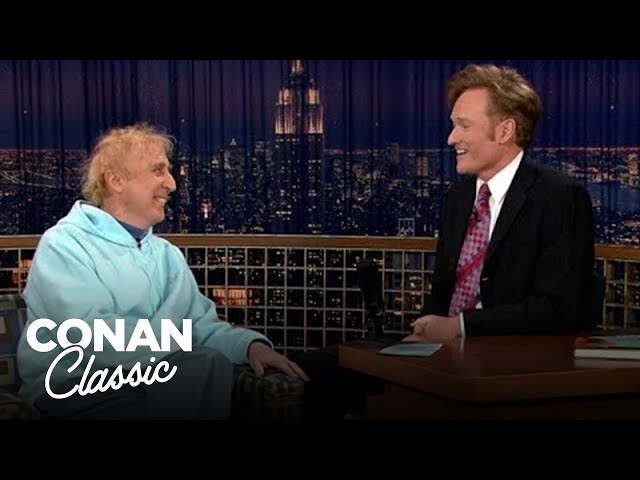 Gene Wilder On His First & Only Argument With Mel Brooks | Late Night with Conan O’Brien