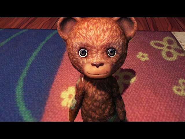 TRAPPED WITH A TERRIFYING TEDDY BEAR IN A NIGHTMARE.. - Among The Sleep (Full Game)