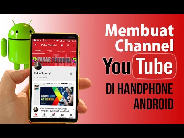 Cara Membuat Channel YouTube Menggunakan Handphone Android