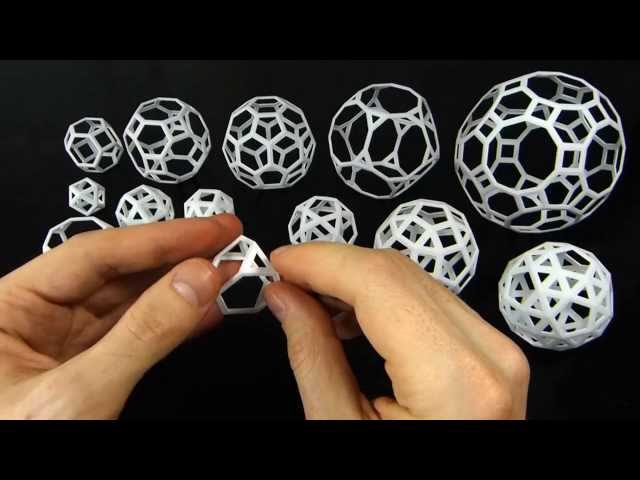 Platonic and Archimedean solids