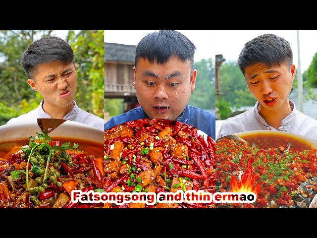 cooking | pork belly | mukbangs | food mukbang | seafood | fatsongsong and thinermao | mukbang