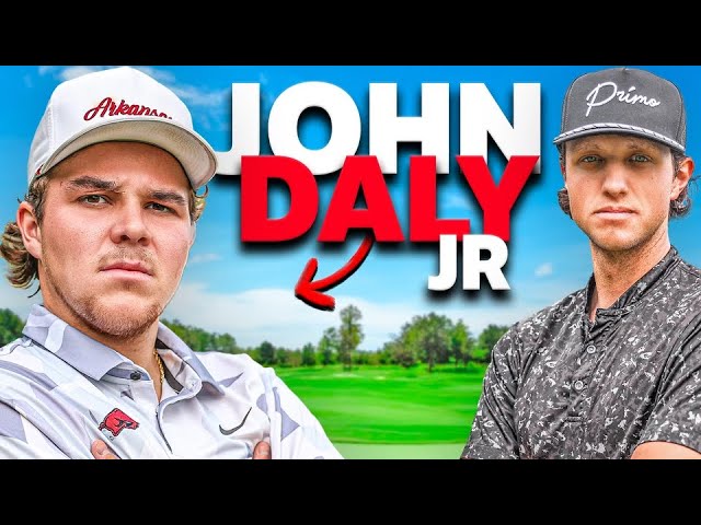 I Challenged John Daly Jr. to a Golf Match!