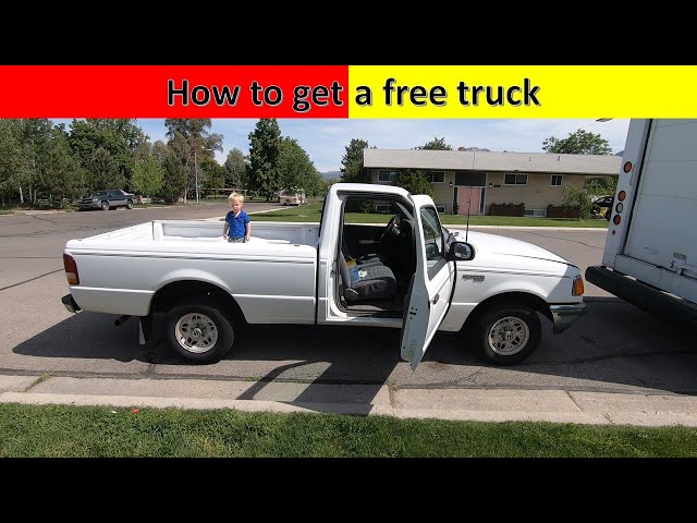 How I got a nice running truck for free. And how you can too.