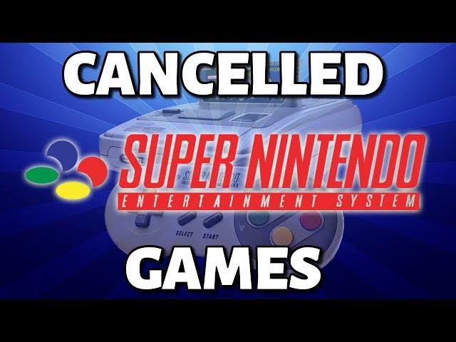 20 Cancelled Super Nintendo Games