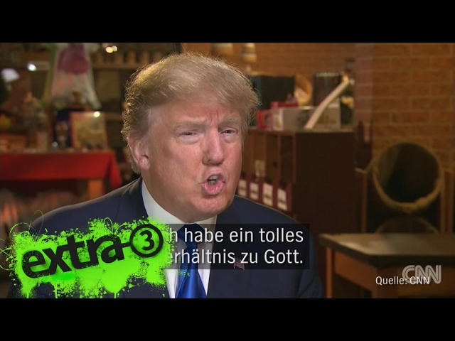 Christian Ehring: Die erste Woche mit US-Präsident Trump | extra 3 | NDR